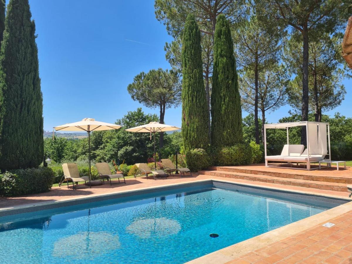 Vila Ripabella San Gimignano Exteriér fotografie