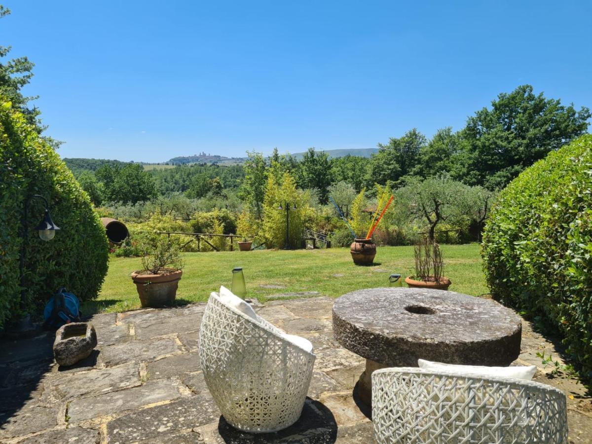 Vila Ripabella San Gimignano Exteriér fotografie